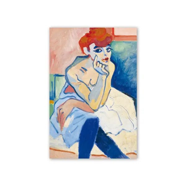 Alibabette - Artbook - 14x21cm - Derain "La Femme" With Credit Card Free Shipping