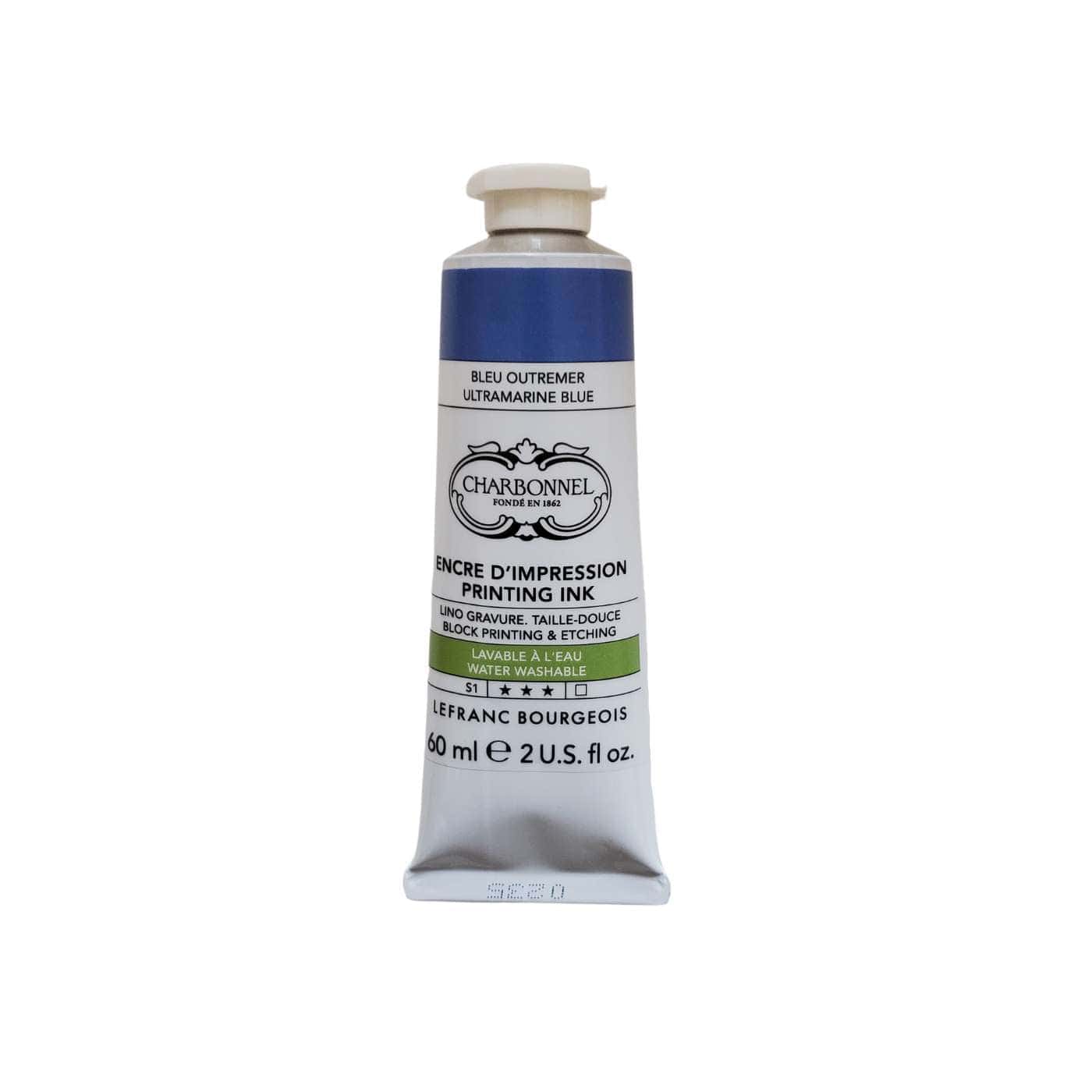 Charbonnel - Intaglio Printing Ink - 60mL Tube - Series 1 - Ultramarine Blue Order Online