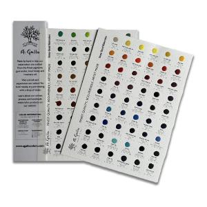 A. Gallo - Handmade Watercolours - Dot Card - 108 Colours Official For Sale