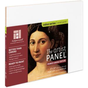Ampersand - Artist Panel - Canvas Texture - 3/8" Depth - 8x10" Cheap Lowest Pice