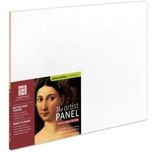 Ampersand - Artist Panel - Canvas Texture - 3/8" Depth - 12x16" Discount Order
