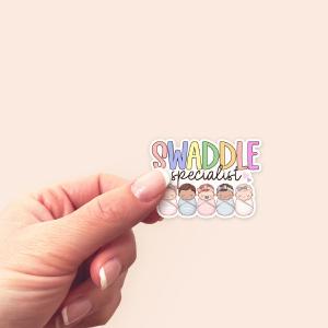 Swaddle Specialist Sticker Cheap Sale Manchester