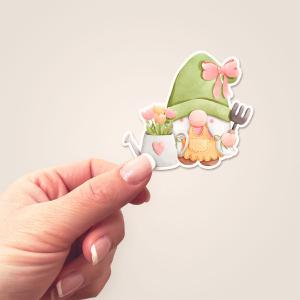 Blooming Gnome Welcome Sticker Low Pice Fee Shipping For Sale