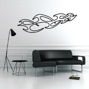 Twisted Ghost Flames Car Decal - Vinyl Decal - Wall Decal - CF223 Clearance Deals