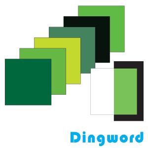 12" x 12" Bundle - Siser EasyWeed Heat Transfer Vinyl Most Green Colors Collection Cheap Sale Choice