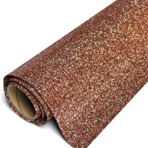 12" ROLL - Siser Glitter HTV Iron on Heat Transfer Vinyl (Brown) Discounts