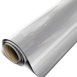 12" ROLL -SISER EASYWEED STRETCH HTV - IRON ON HEAT TRANSFER VINYL (Silver) Sale Free Shipping