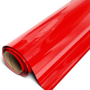 12" ROLL -SISER EASYWEED STRETCH HTV - IRON ON HEAT TRANSFER VINYL (Bright Red) Discount Hot Sale
