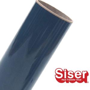 20" ROLL -SISER EASYWEED HTV - IRON ON HEAT TRANSFER VINYL (Navy Blue) Cheap Sale New