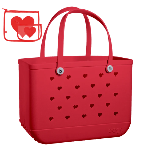 Bogg Bag Limited Edition Red Hearts Amazon Footaction