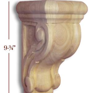 CBL-WC13 Small Carved Traditional Corbel Cheap Sale 2025