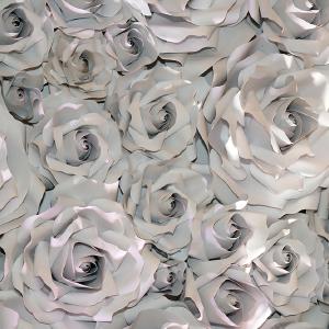 3D Sculpted Roses Mural Wallpaper M9328 Buy Cheap Fake