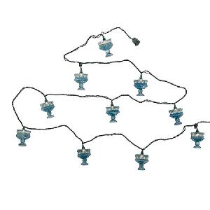 10-Light Menorah Light Set Outlet Recommend