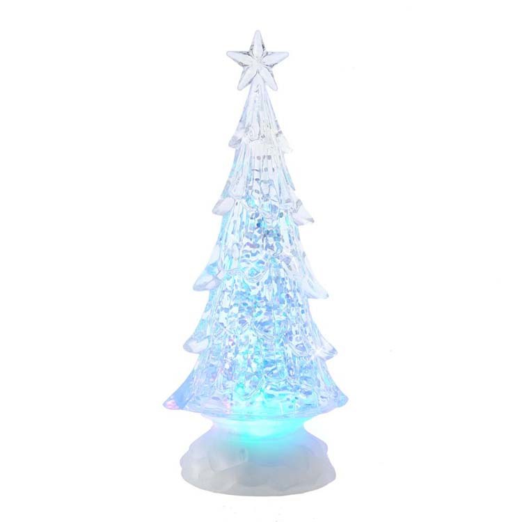 10" Battery-Operated LED Lit Tree with Water Table-Piece Free Shipping Sale Online