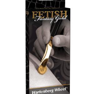 Fetish Fantasy Gold Wartenberg Wheel - Gold Outlet Purchase