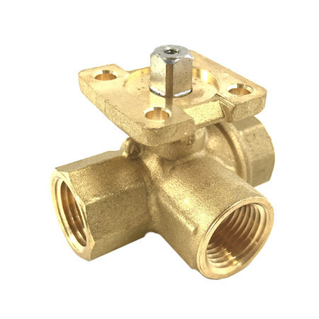 VG1845AG: 1/2" 3W BALL VALVE 4.7CV; STAINLESS STEEL TRIM LESS ACTUATOR Free Shipping 2025 Unisex