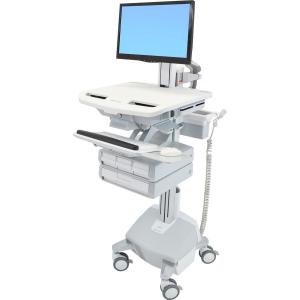 Ergotron StyleView Electric Lift Cart with Pivot, LiFe Powered, 4 Drawers (3x1 1) SV44-2342-1 Cheap Websites