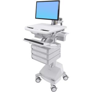 Ergotron StyleView Cart with LCD Pivot, SLA Powered, 2 Drawers (2x1) SV44-13A1-1 Free Shipping Low Shipping