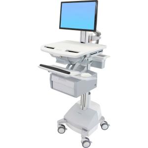 Ergotron StyleView Cart with LCD Pivot, SLA Powered, 1 Tall Drawer (1x1) SV44-13B1-1 Countdown Package Online