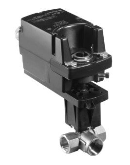 VG1841CL: Valve,Ball, 1", NPT, 7.4 Cv 3 Way Equal Percentage Flow Forged Brass Body with Plated Brass Trim Clearance Online Online