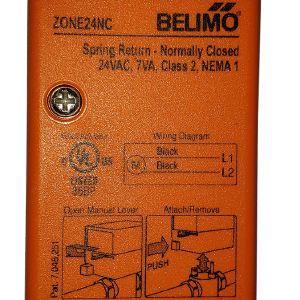 ZONE24NC: 24Vac Zone Valve Actuator Normally Closed Free Shipping With Paypal