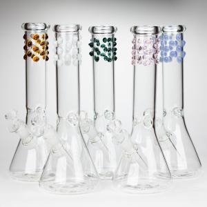 12" Glass Beaker Bong [1507] Wiki Cheap Online