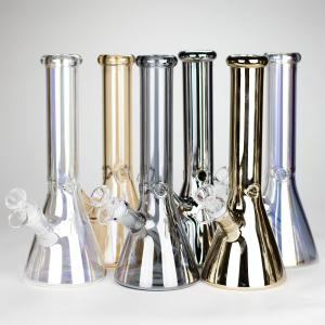 10"  5mm Electroplate Glass Bong Assorted Colour Amazon Online