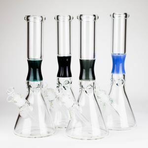 14" Beaker Base Glass Bong  [C1034-CC268] Sale Big Discount