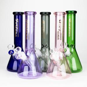 Fortune | 10" 4mm Coloured Glass Bong Assorted Colour Collections Cheap Online