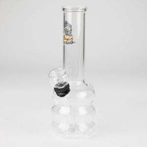 6" Clear Glass water pipe-Sticker Cheap Online Store