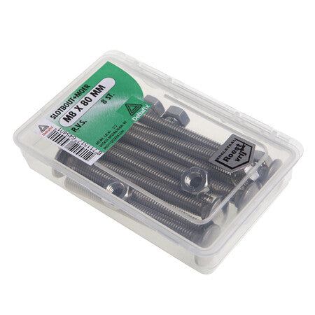 Slotbout M8x40 10st RVS Ebay Cheap Pice