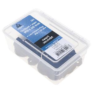 Slotbout M8x40 10st zwart verzinkt Free Shipping Low Shipping
