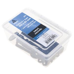 Slotbout M6x80 10st zwart verzinkt Cheap Sale Fashionable