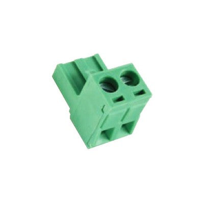 Pluggable Terminal Block - 5mm, 2 Position, Right Angle (25-E800-02) Official Online