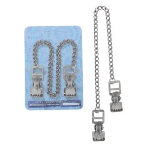 '  Adj.Teethed Clamp W/Curb.Chain Cheap Real Eastbay