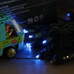 12 Volt LED Light Set Blue Green Wire Outlet Footaction