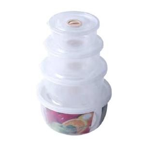 Multipurpose Mixed Colours Plastic Storage Box Food Container Set of 4 Pcs 11.2*5.2 
13.3*6.1
15.1*7.1
18*9 cm Free Shipping Largest Supplier