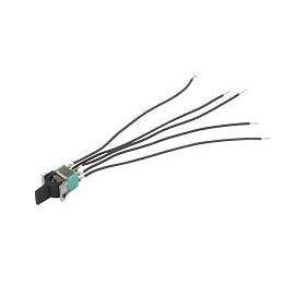 Pelton & Crane Chairman Chair Switch, Black Toggle - DCI 9248 With Credit Card For Sale