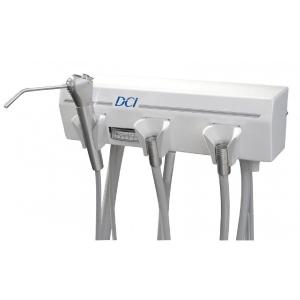 Alternative Arm Mounted Manual Control, 1 Wet & 1 Dry w/Tray & White Flex Arm - DCI 4128 Factory Outlet Cheap Pice
