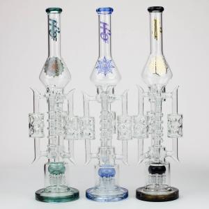 21" H2O Coil Glass water recycle bong [H2O-19] Free Shipping Browse
