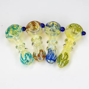 3.5" softglass hand pipe Pack of 2 [9672] Fashionable For Sale