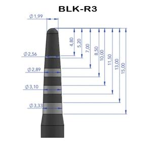Black Ruby Osteotome R3 Straight Single Pack for Magnetic Mallet Sale Shop