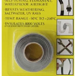 SOS Silicon tape "GREY" 3 meter Roll Heat proof Water proof Air tight clear Clearance Outlet