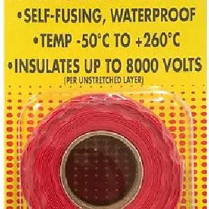 SOS Silicon tape "RED" 3 meter Roll Heat proof Water proof Air tight Cheap Pice Low Shipping Fee