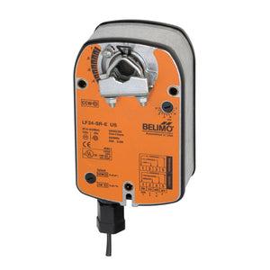 LF24-SR-E US: Motor,Actuator, Spring Return, ECON, 35 in-lb, 2-10Vdc, 24Vac, 24Vdc, MinPos Pre Order