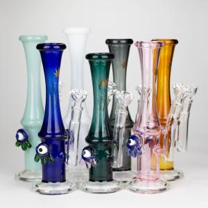 10" Color tube glass bong with eye Latest Collections Sale Online