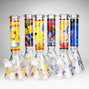 14" 7mm Cartoon Design Beaker Outlet Official
