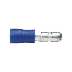 Male Blue Bullet Crimp Connector, 16-14 AWG, 0.157", Pkg/25 (1858-14) Free Shipping For Sale