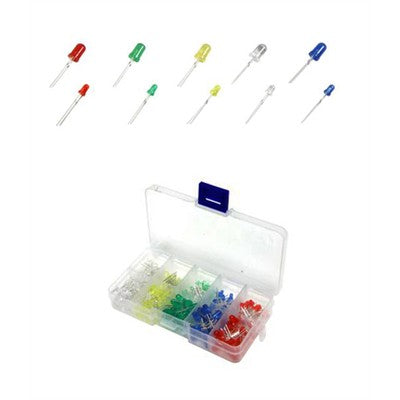 LEDs Assorted Colors - 3mm &  5mm, 200pcs (KIT-LED200) Looking For Sale Online