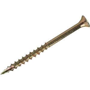 Grip-Rite #9 x 2-1/2 In. Flat Head Star Gold Construction Wood Screw (840 Ct., 10 Lb.) Outlet Official Site